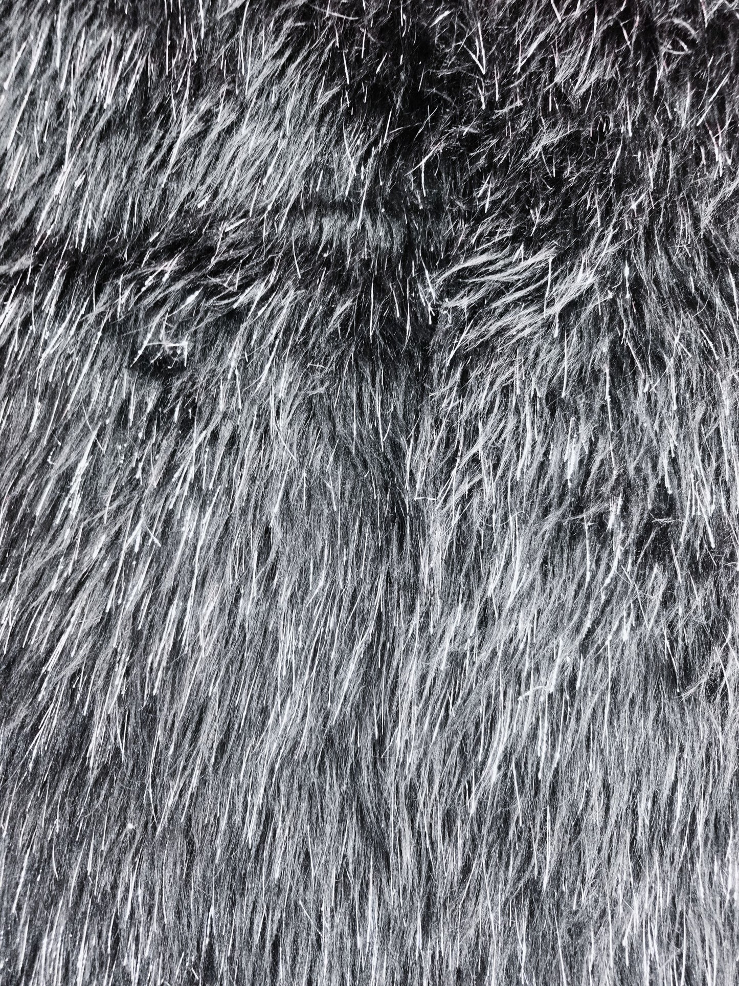 Mink Negro Alambre Plata x Metros Ref. 1100001