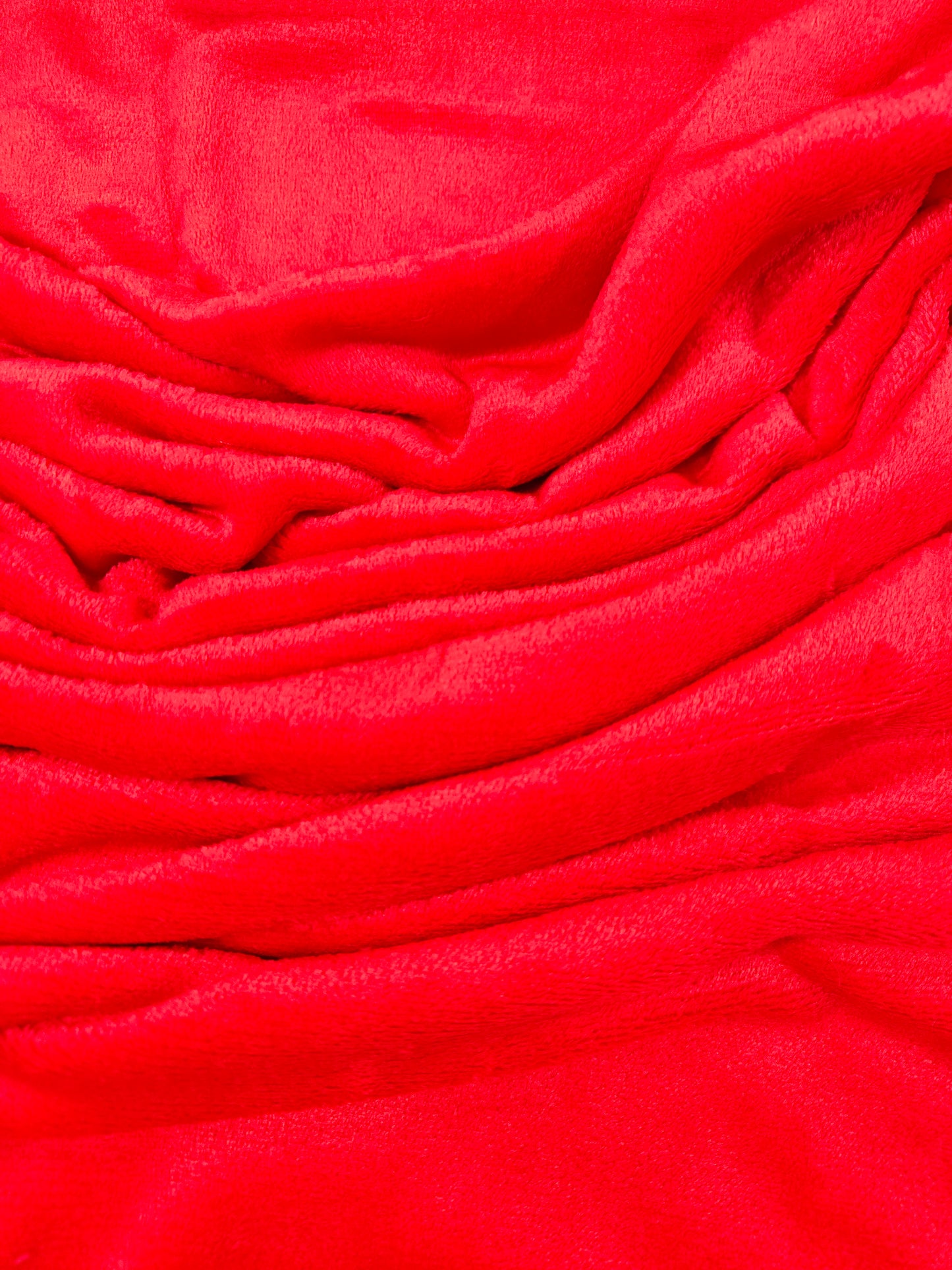 Piel de Conejo Rojo Unicolor x Metros Ref. 07712