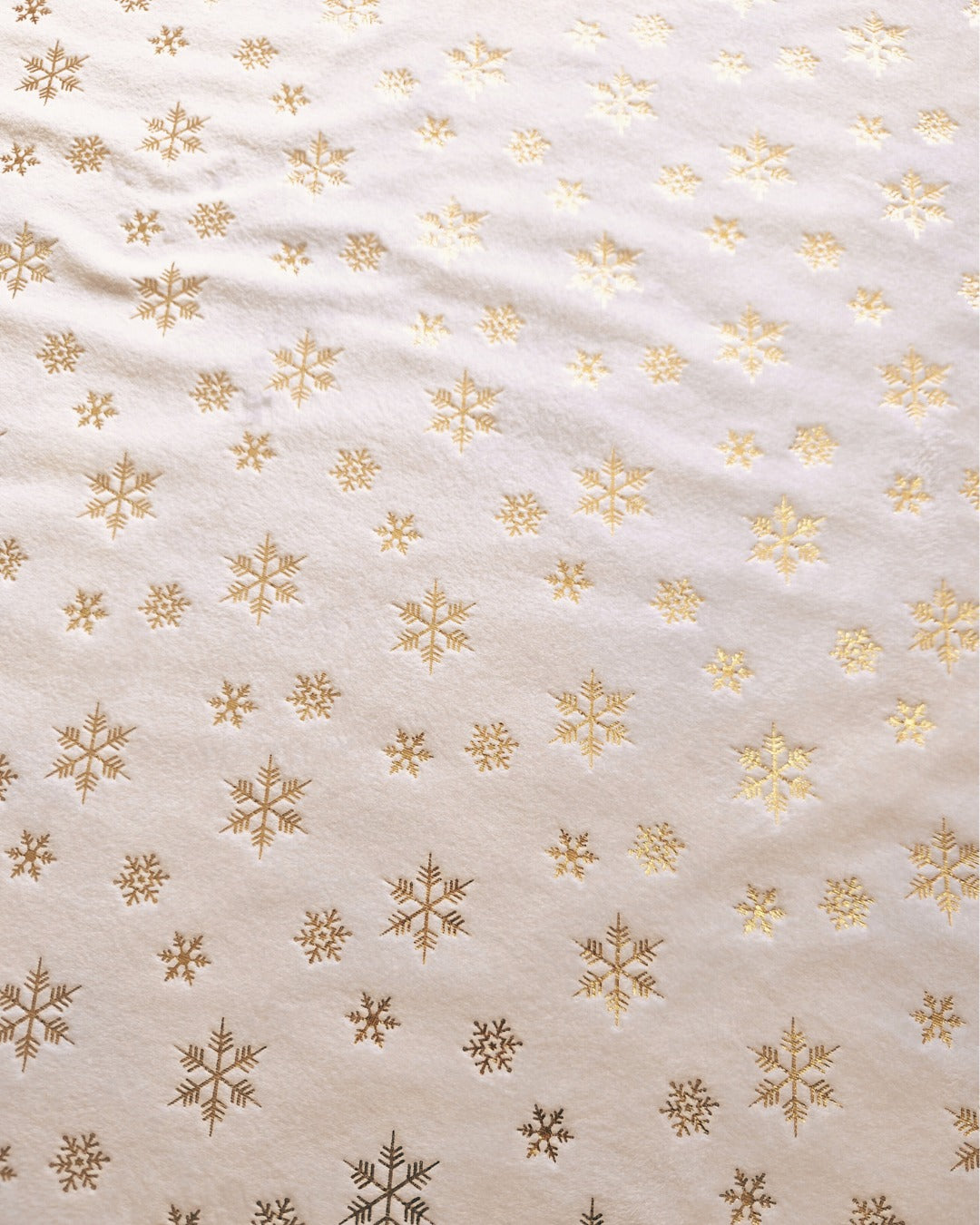 Suavetina Navidad Blanco Hueso Estampada x Metros Ref. 04023