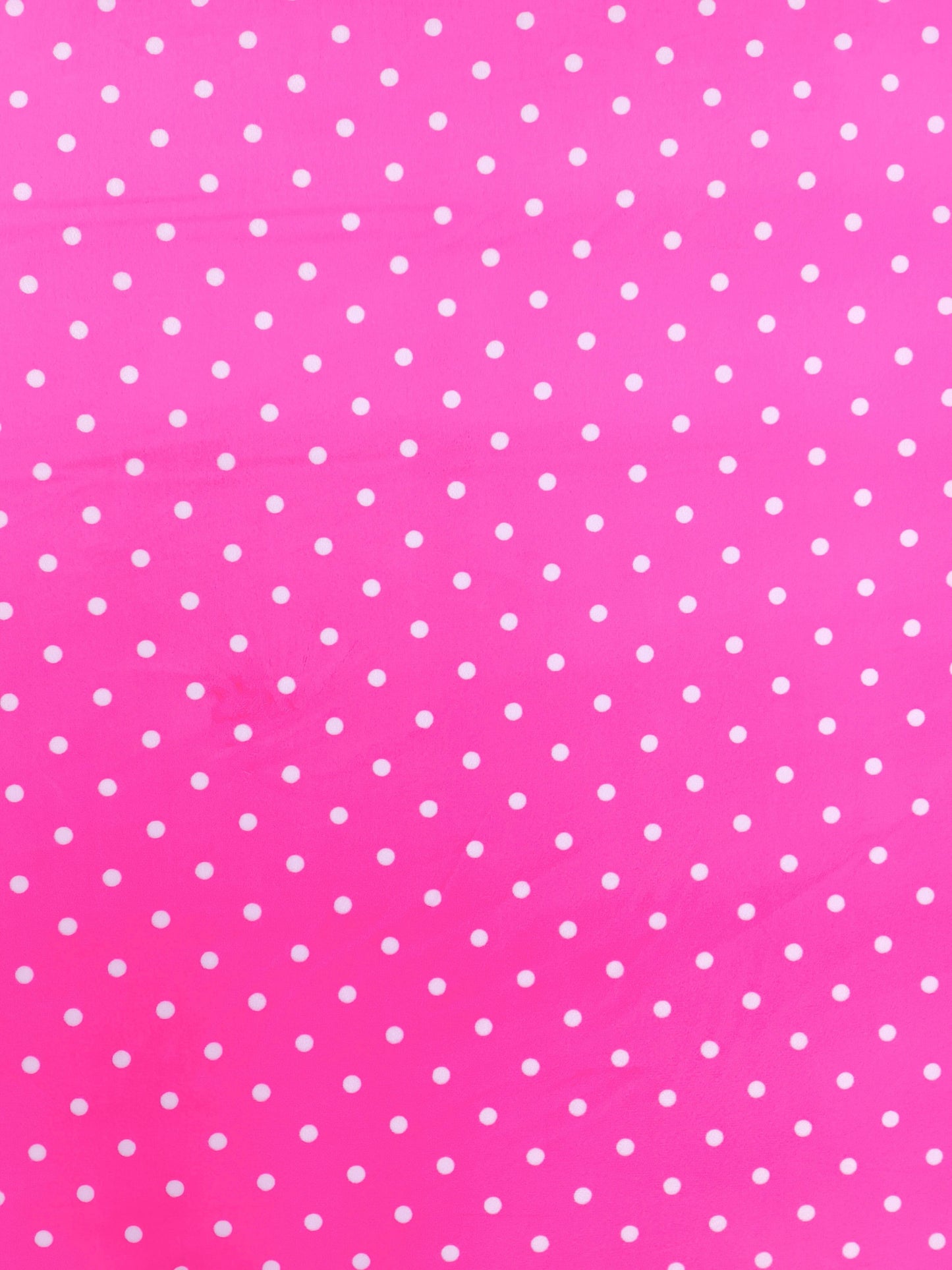 Suaventina Fucsia Puntos Blancos Estampada x Metros Ref. 04014