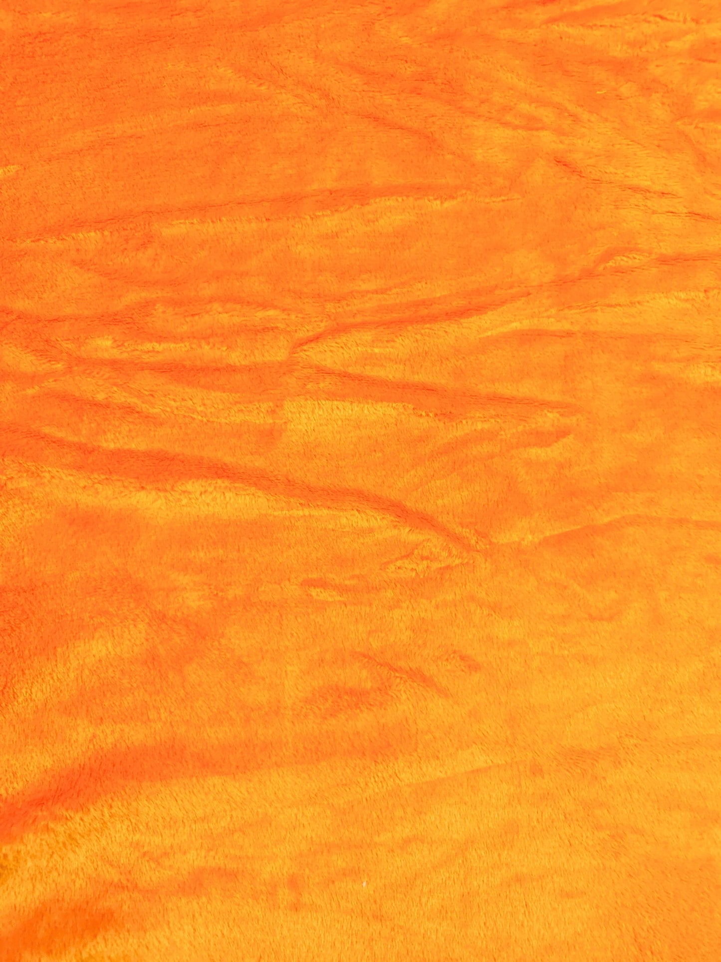 Piel de Conejo Naranja Unicolor x Metros Ref. 07931