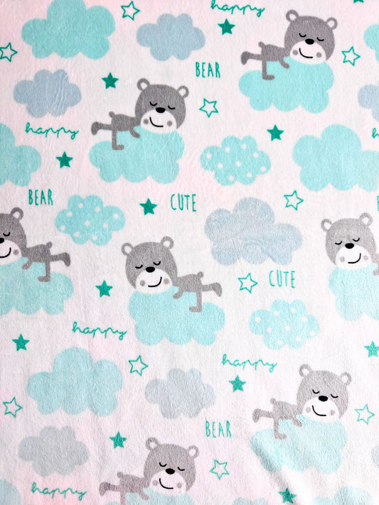 Suavetina Nubes Estampada x Metros Ref. 04004