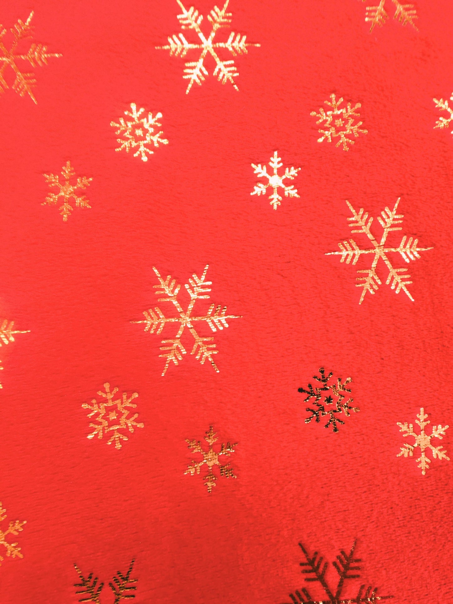 Suavetina Navidad Roja Estampada x Metros Ref. 04019