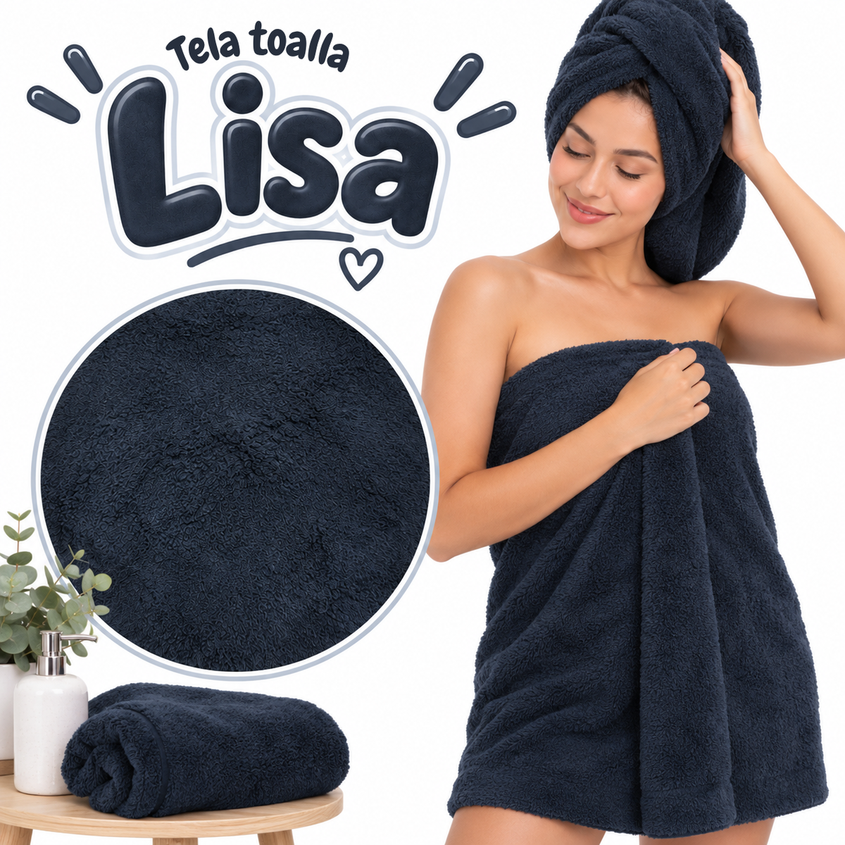 Tela Toalla Lisa
