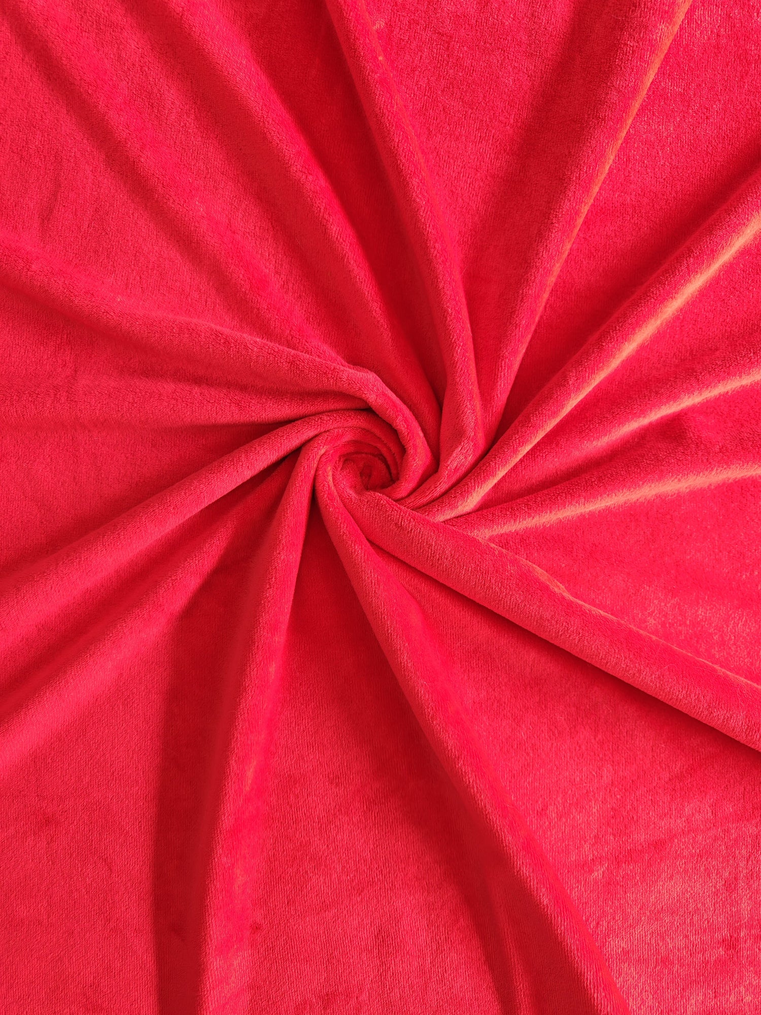 Telas color rojo