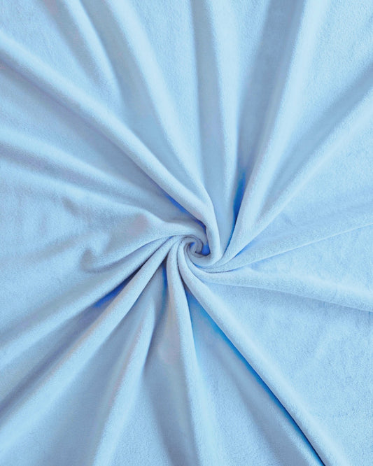 Piel de Conejo Azul Bebe Unicolor x Metros Ref. 07679