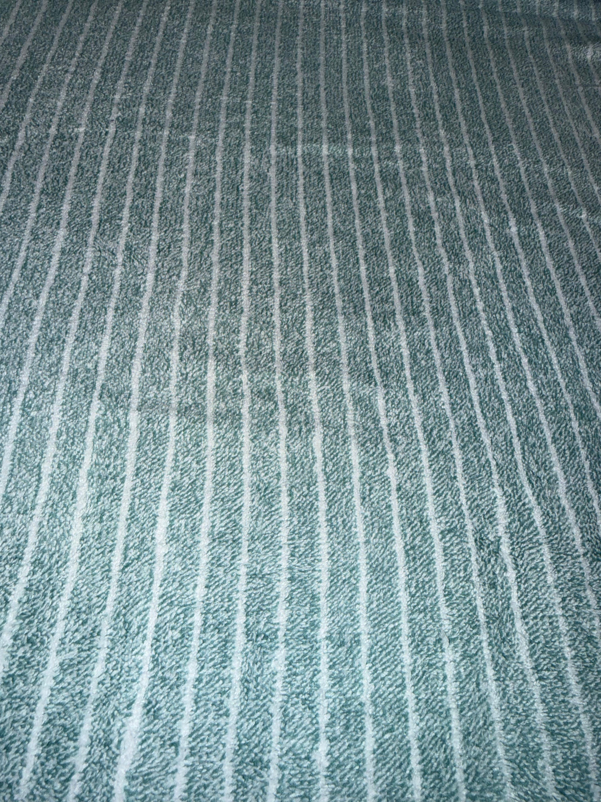Tela Toalla Estampada Raya Verde Ref. 1403