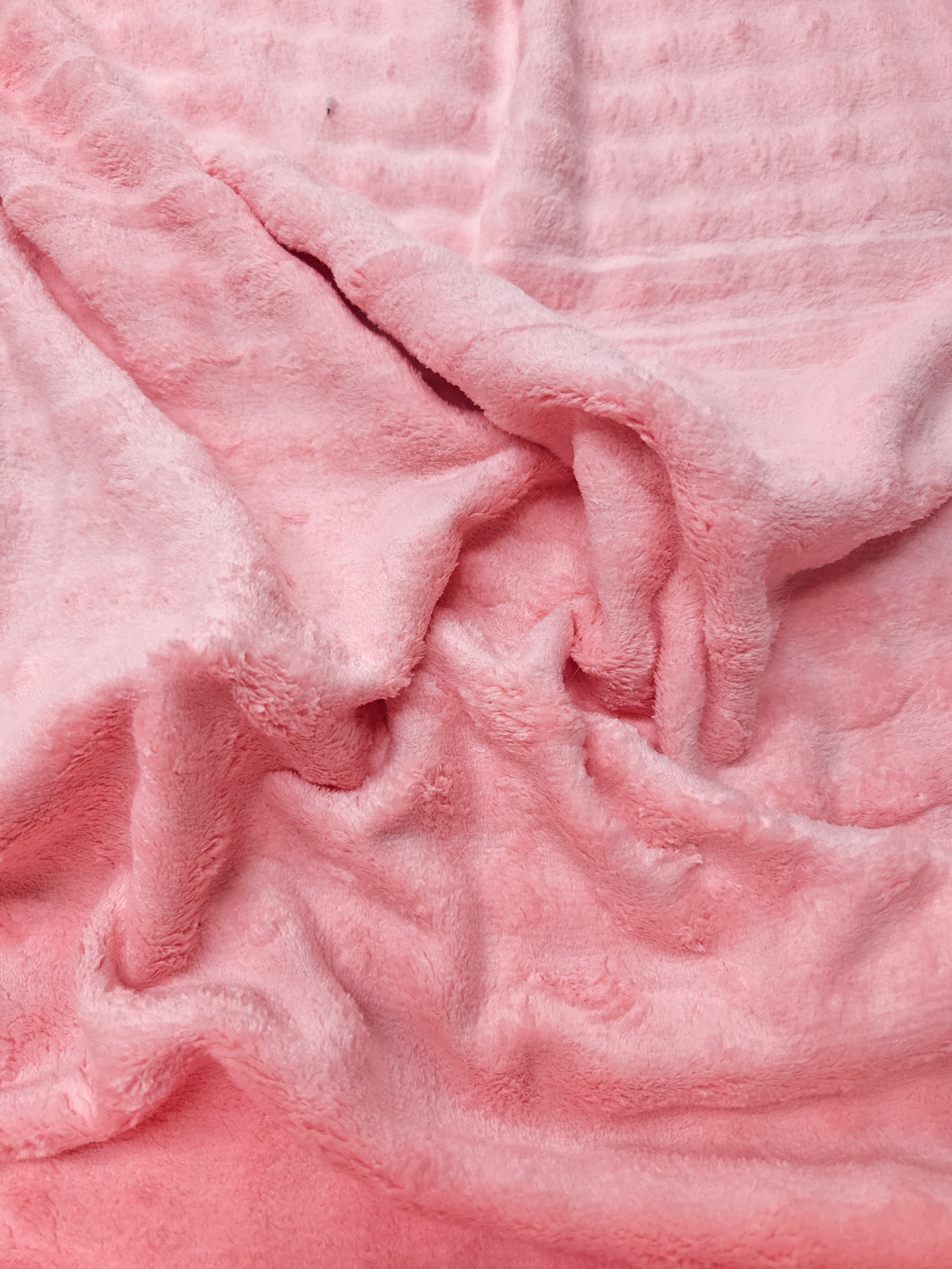 Tela Toalla Burbuja Rosado Bebé Ref. 1973