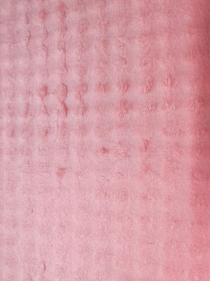 Tela Toalla Burbuja Rosado Bebé Ref. 1973