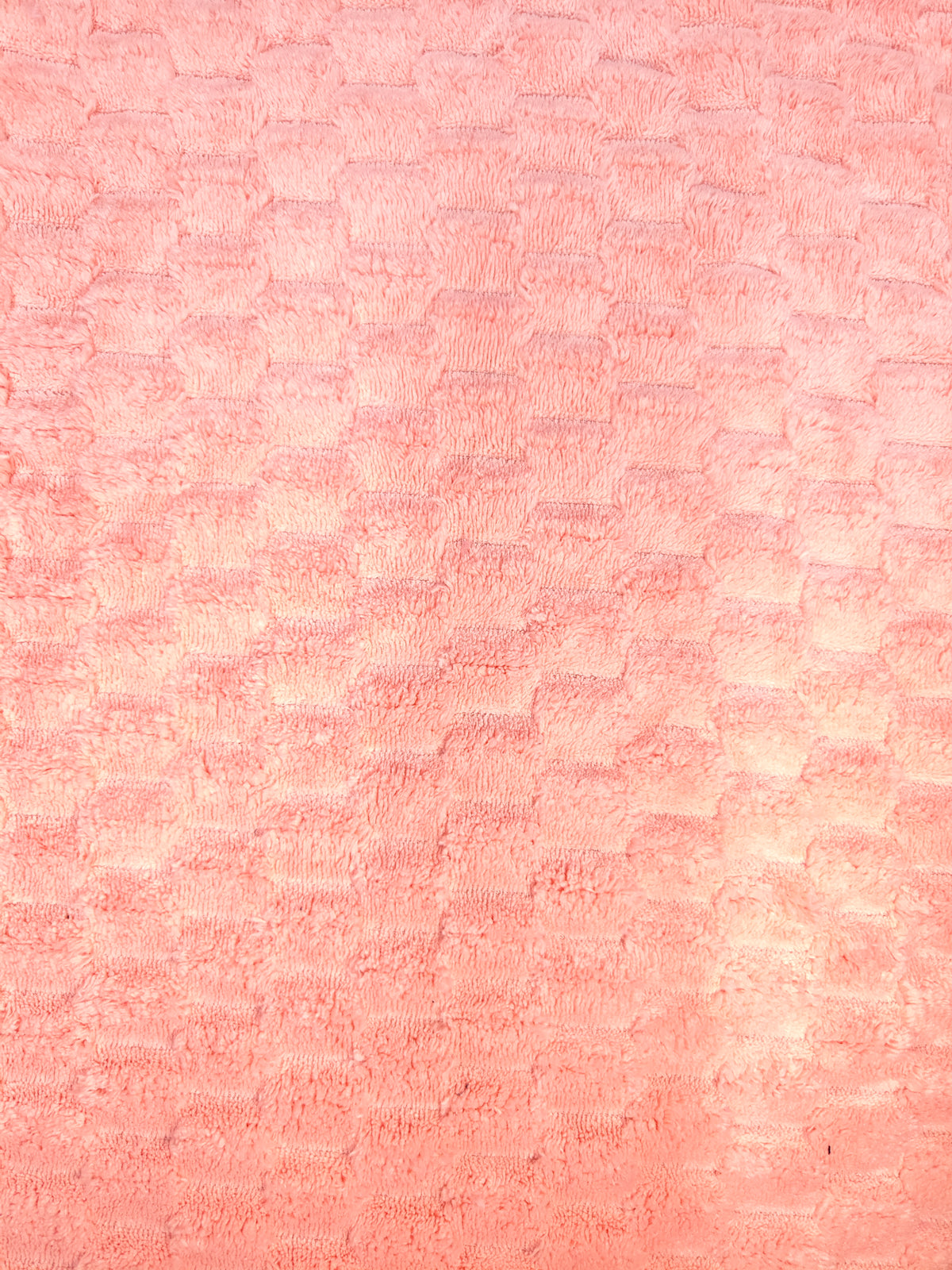 Tela Toalla Cuadros Rosado Bebé Ref. 1931