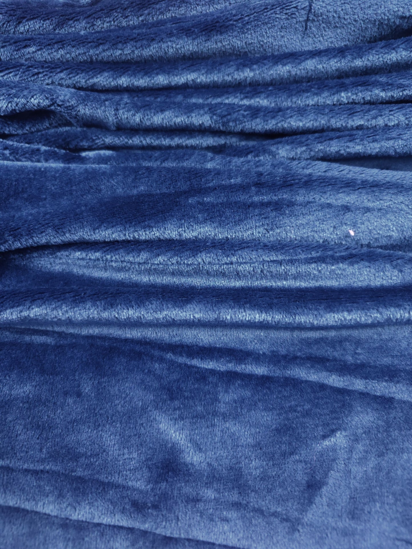 Piel de Conejo Azul Oscuro Unicolor x Metros Ref. 07002