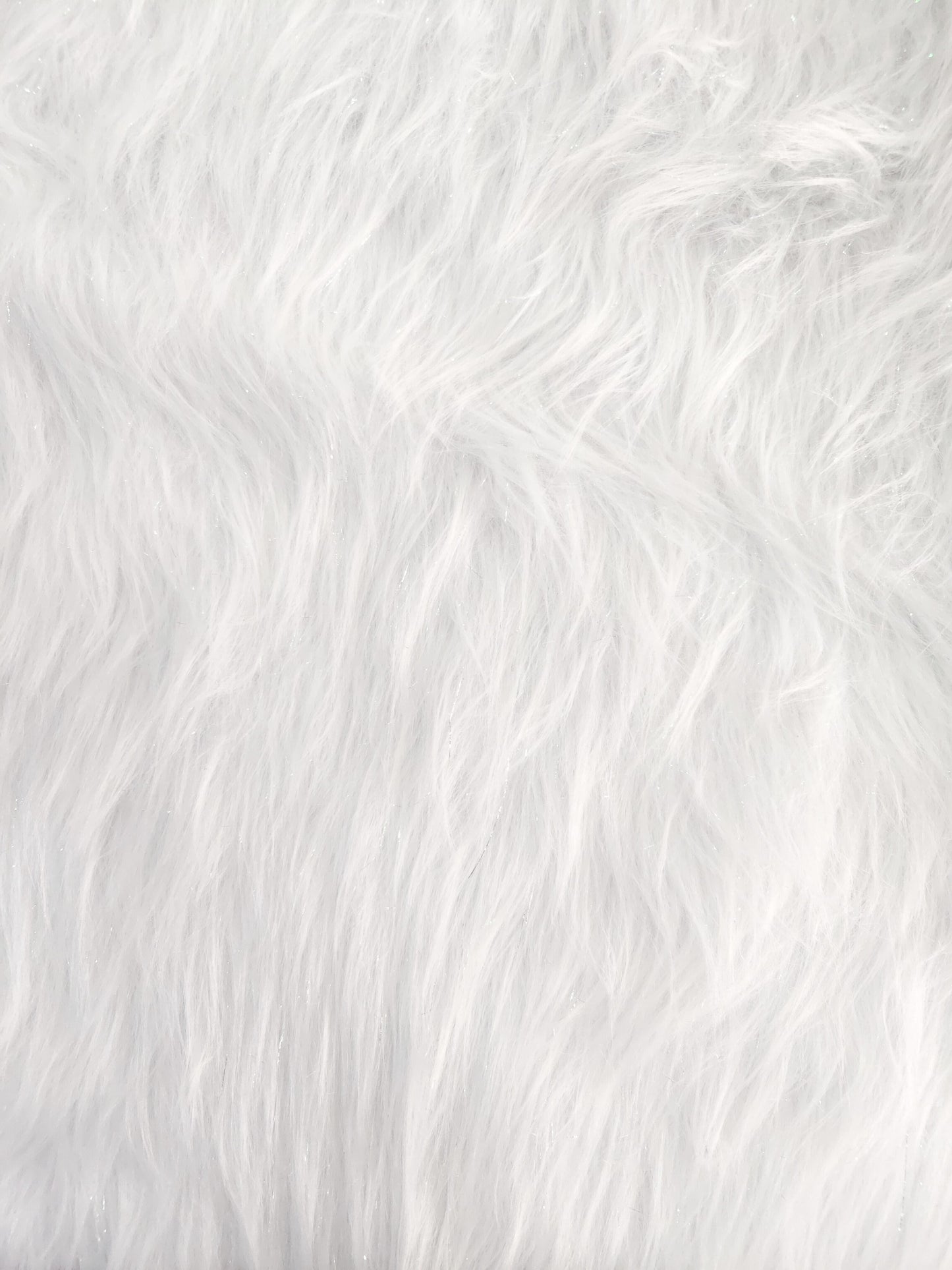 Mink Pelo Largo Blanco x Metros Ref. 12693