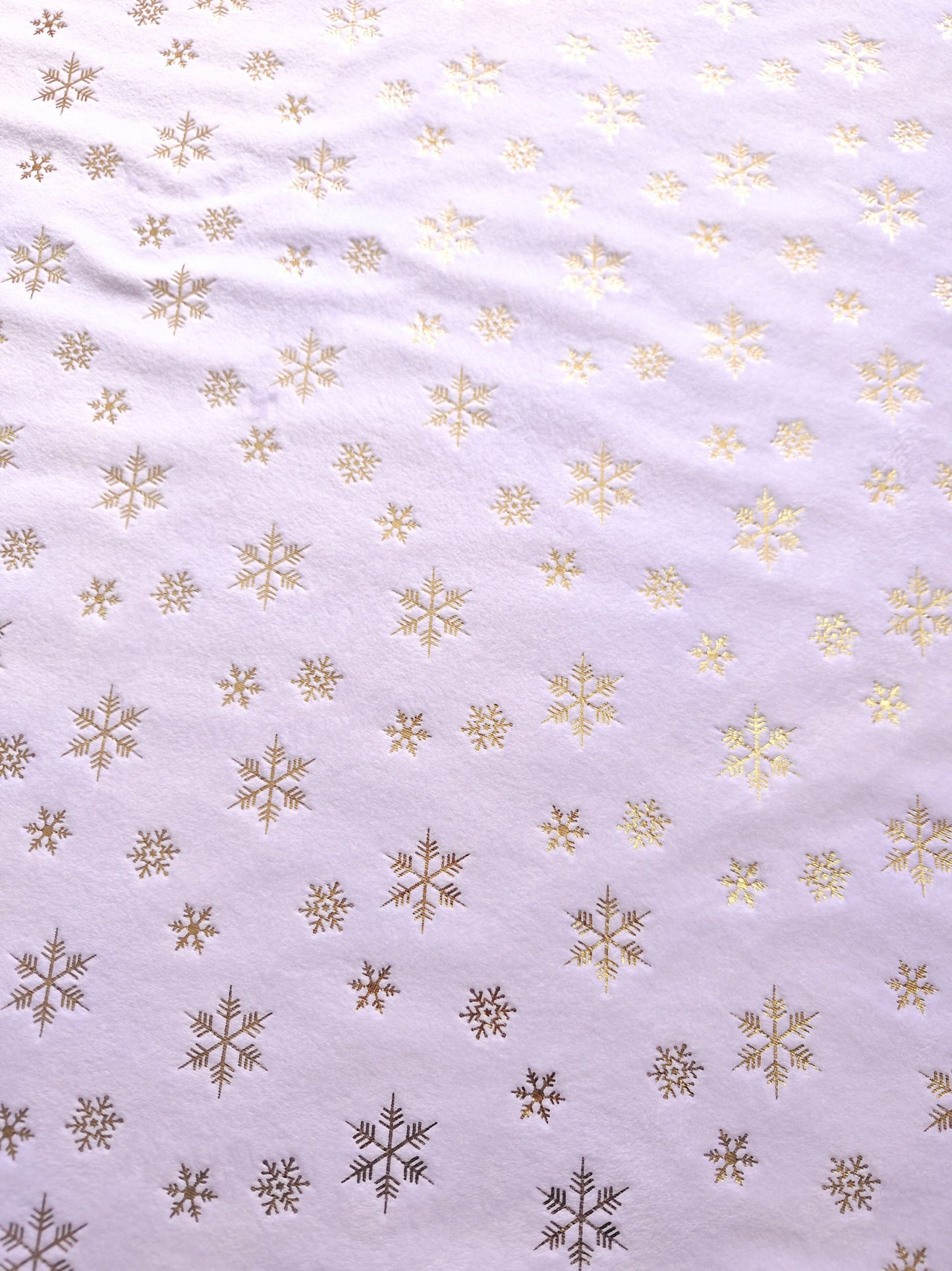 Suavetina Navidad Blanca Estampada x Metros Ref. 04022