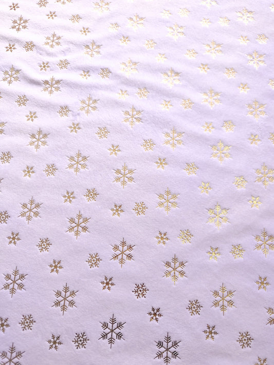 Suavetina Navidad Blanca Estampada x Metros Ref. 04022