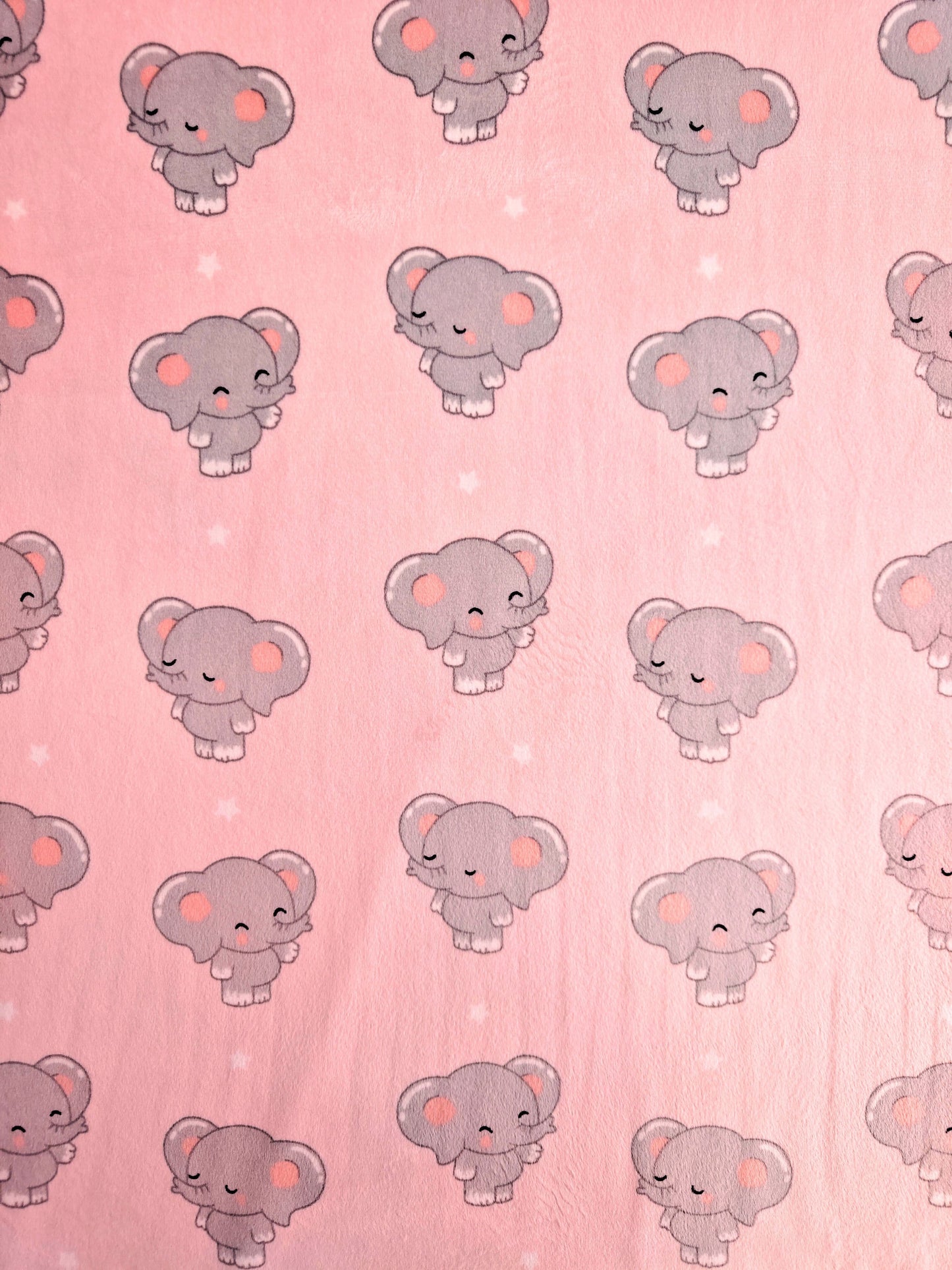 Suavetina Elefantes Estampada x Metros Ref. 04016