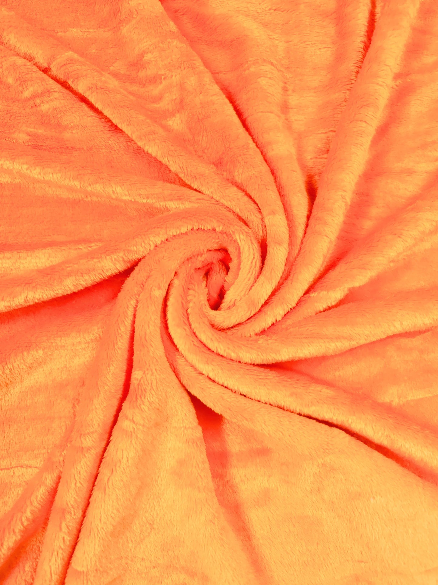 Piel de Conejo Naranja Unicolor x Metros Ref. 07931