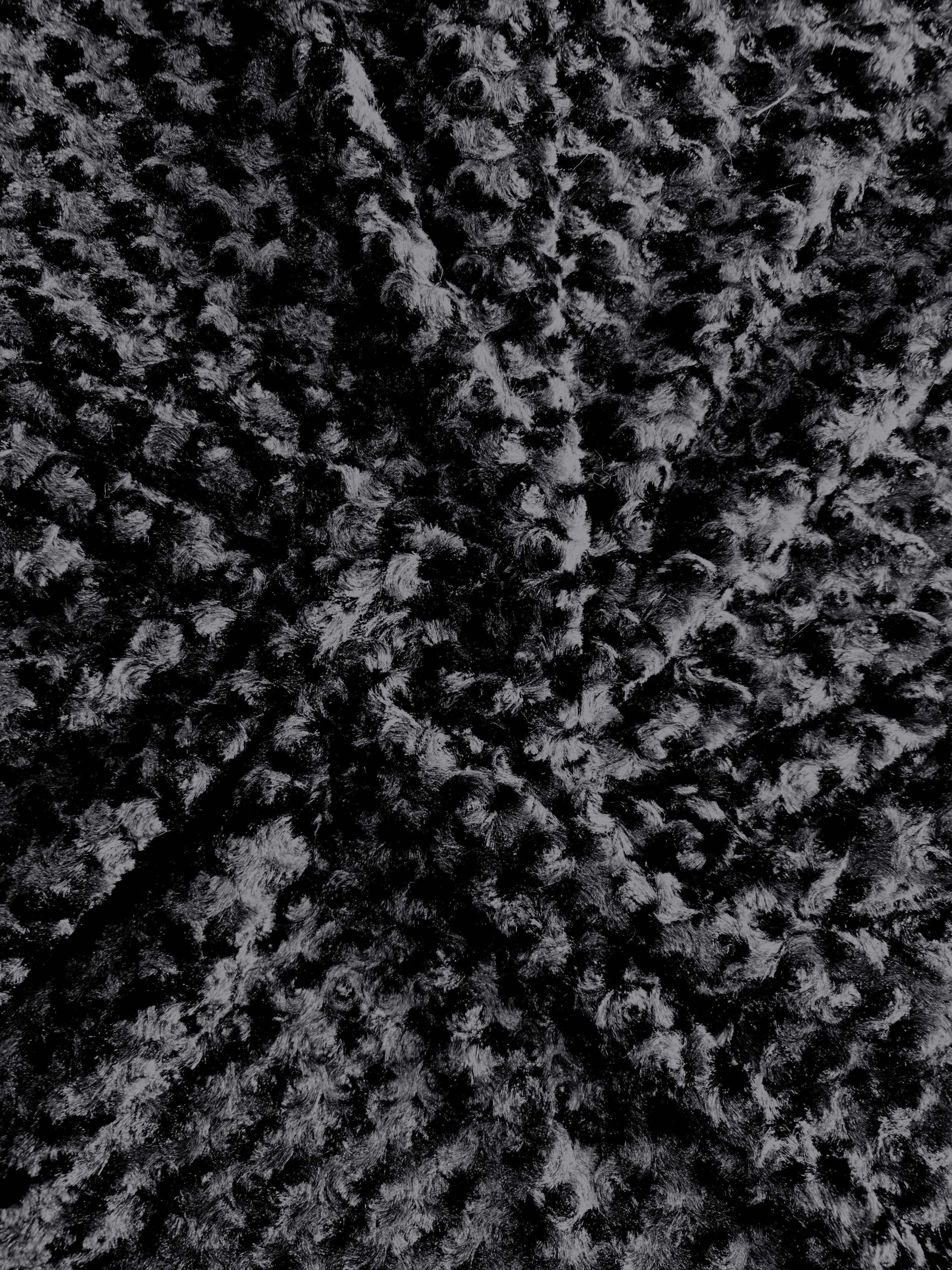 Remolino Peluche Rosas Negro x Metro Ref. 03000 – CA&LI Textiles