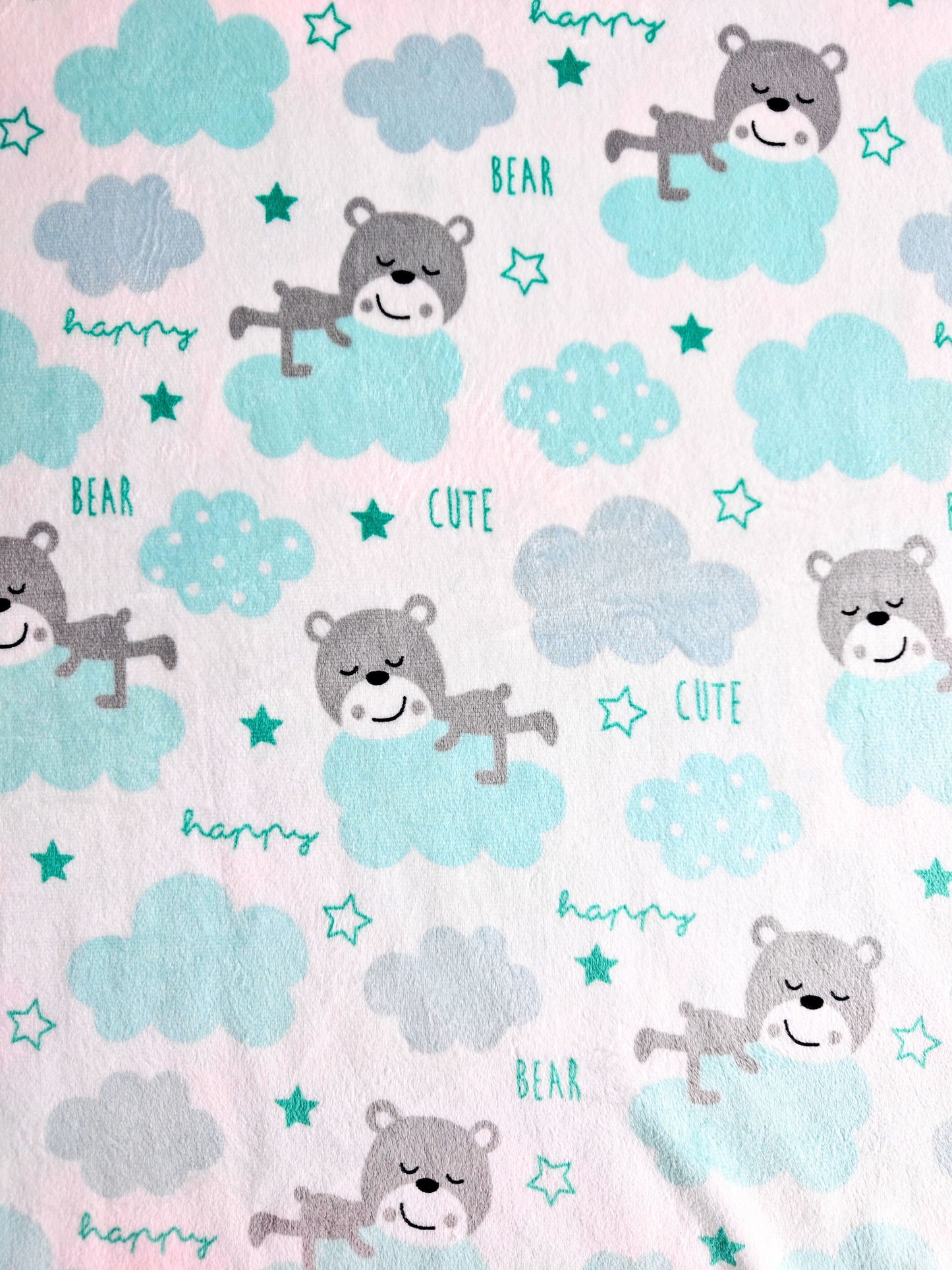 Suavetina Nubes Estampada x Metros Ref. 04004