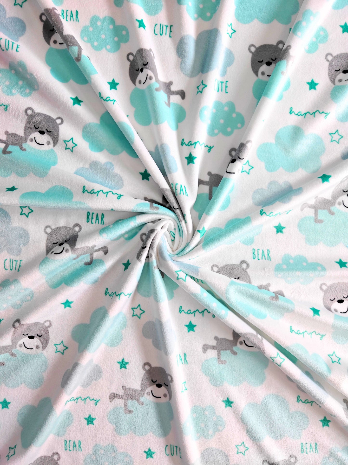 Suavetina Nubes Estampada x Metros Ref. 04004