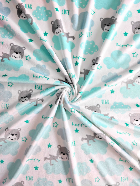Suavetina Nubes Estampada x Metros Ref. 04004