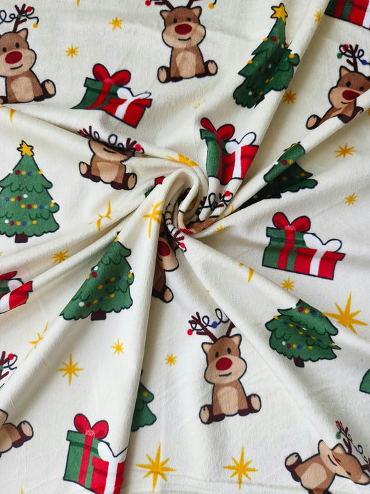 Suavetina Reno Navidad x Metros Ref. 1008