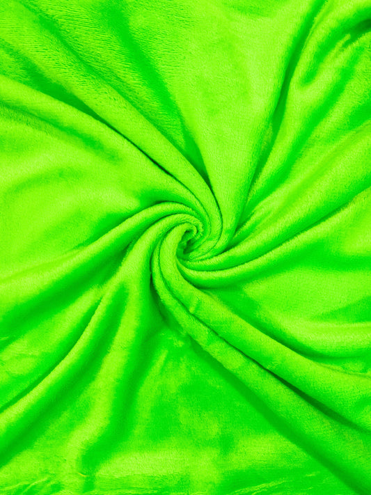Piel de Conejo Verde Pistacho Unicolor x Metro ref. 07693